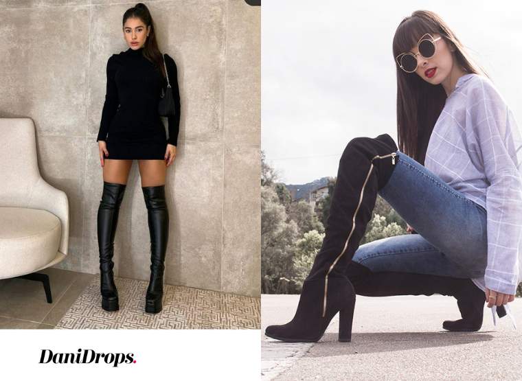 Look Bota Over Knee Feminino