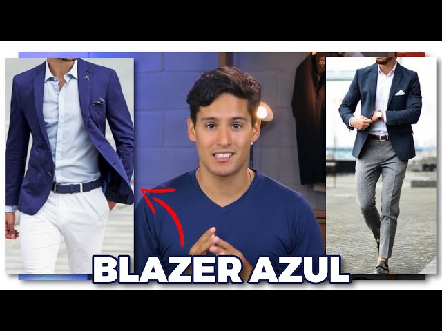 Look Blazer Azul Feminino