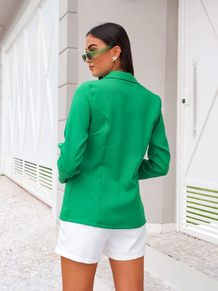 Look Blazer Verde Feminino