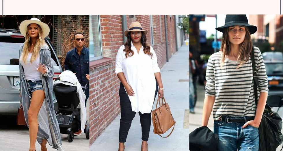 Look Chapeu Feminino