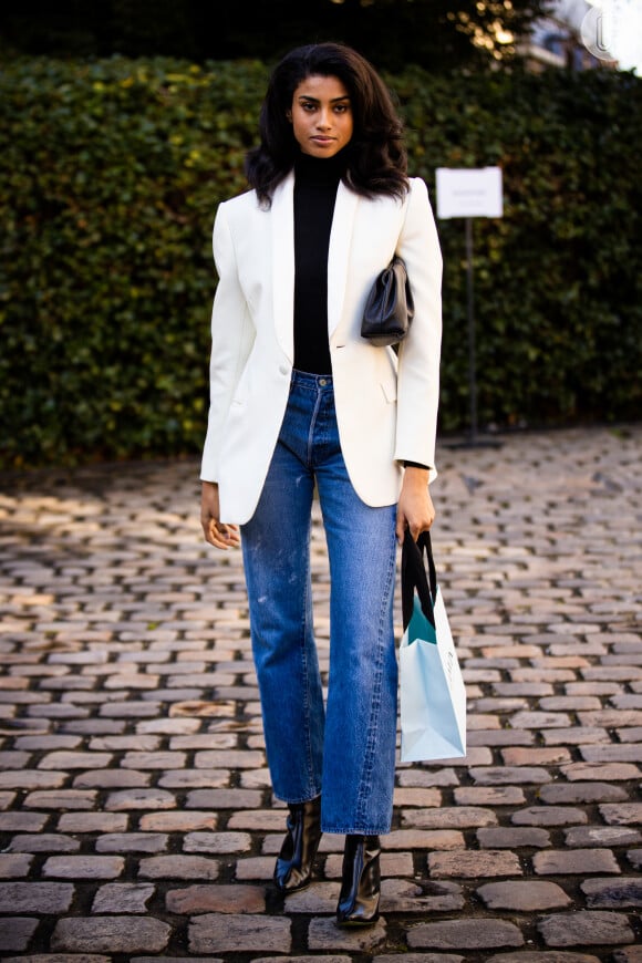 Look Calça Off White Feminino