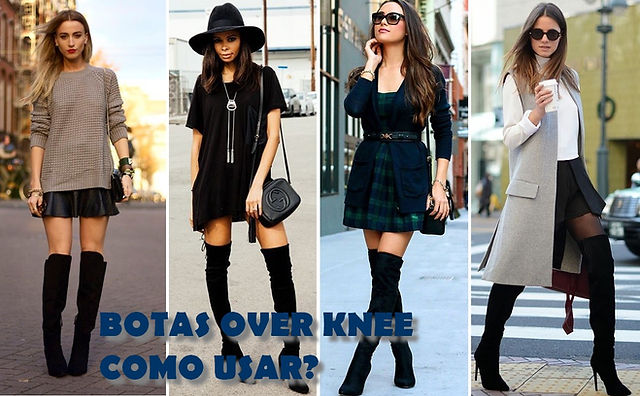 Look Bota Over Knee Feminino