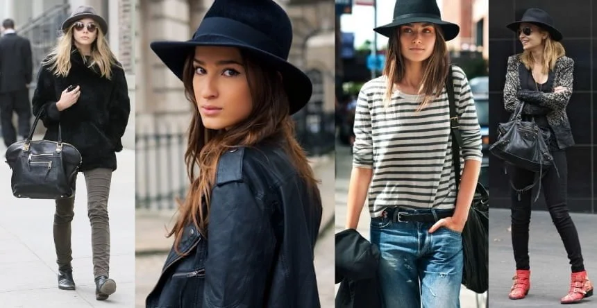 Look Chapeu Feminino