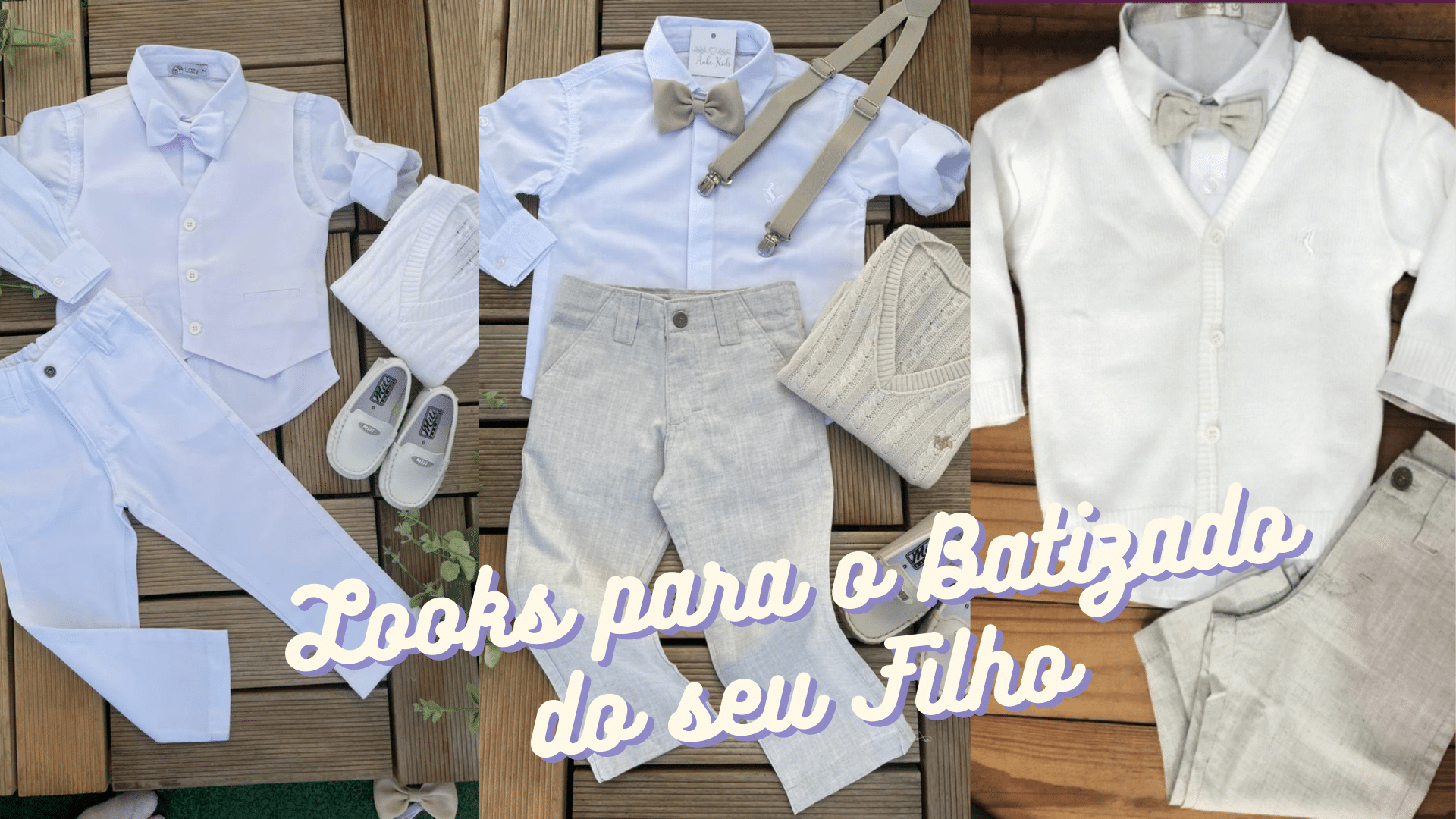 Look Batizado Feminino