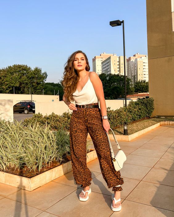 Look Animal Print Feminino