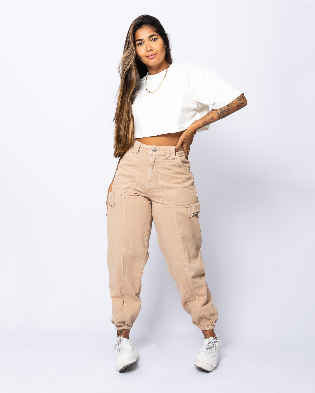 Look Calça Jogger Feminino