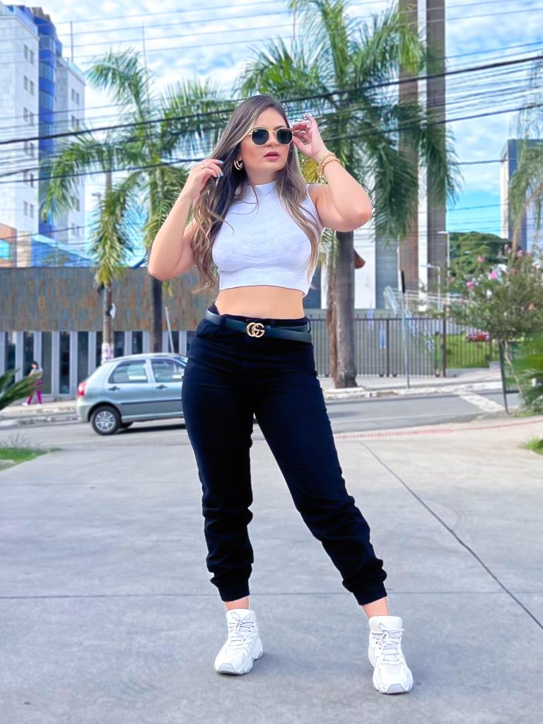 Look Calça Jogger Feminino