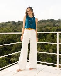 Look Calça Off White Feminino