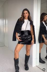 Look Bota Cinza Feminino