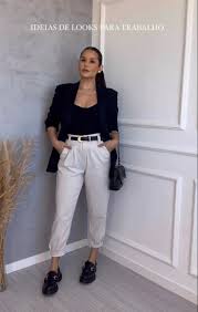 Look Casual Trabalho Feminino