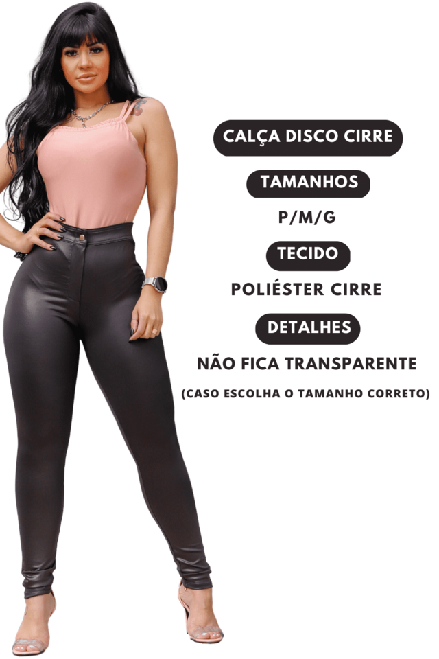 Look Calça Disco Feminino