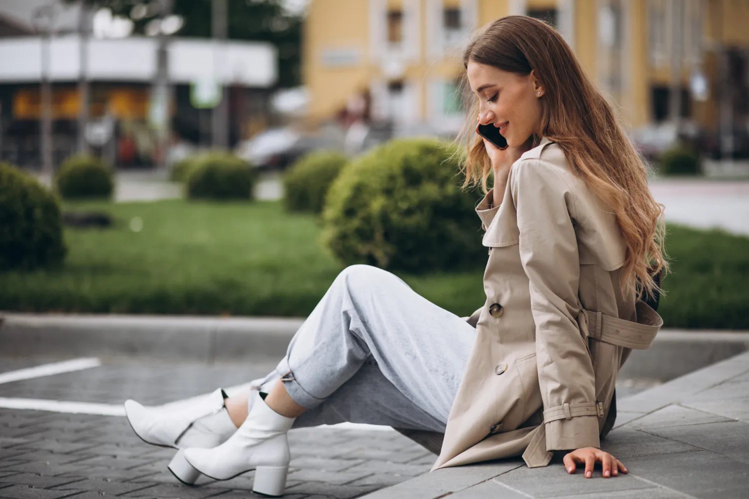 Look Bota Branca Feminino