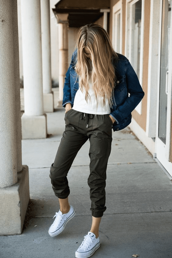 Look Calça Jogger Feminino