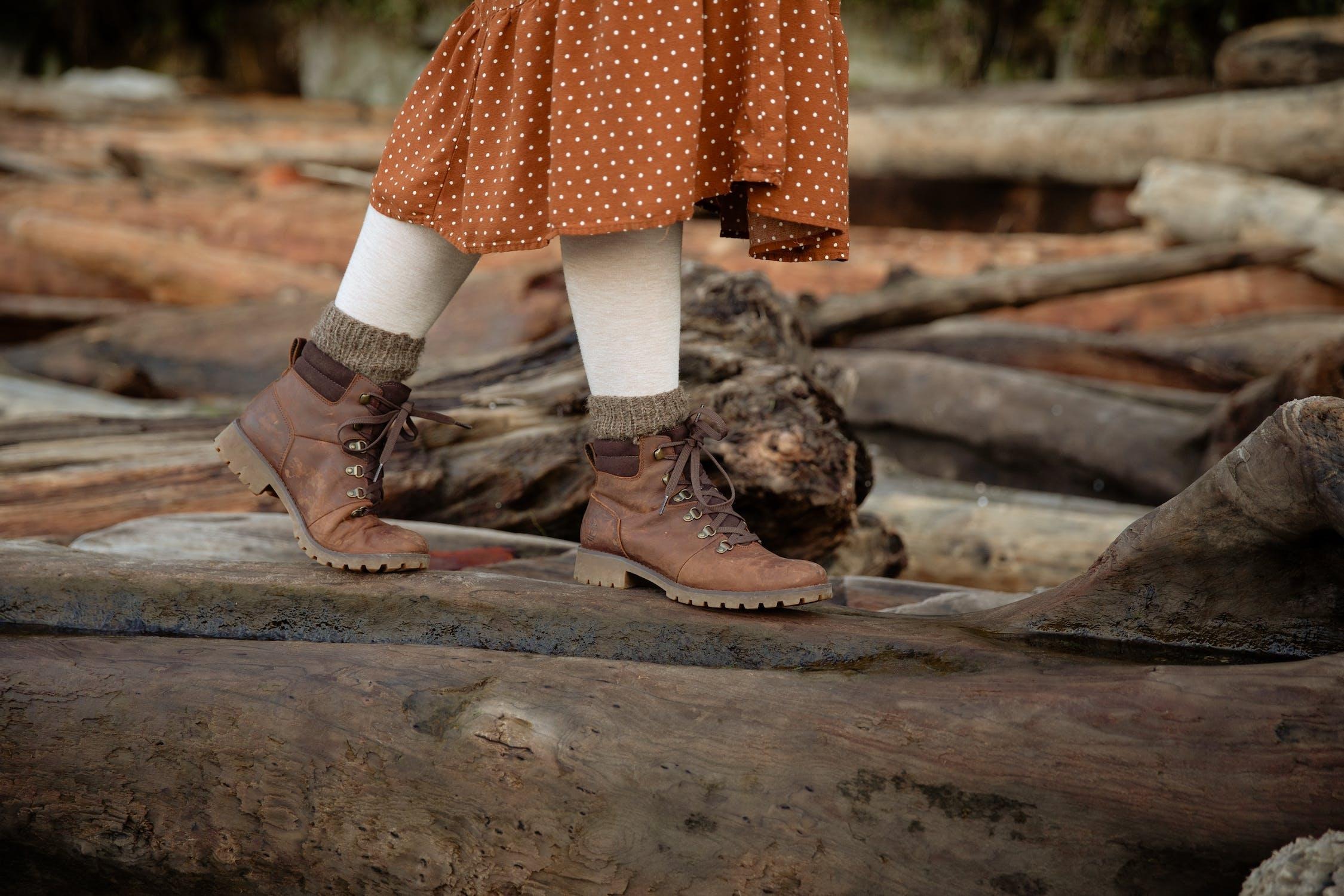 Look Bota Marrom Feminino